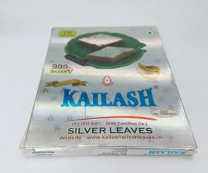 Silver Leaves (Chandi Warq) - 150 Pcs